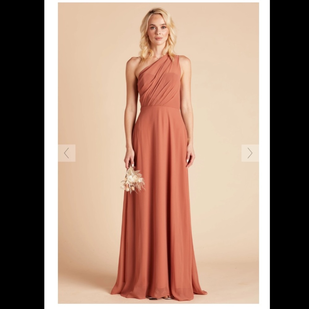 KIRA DRESS - TERRACOTTA
